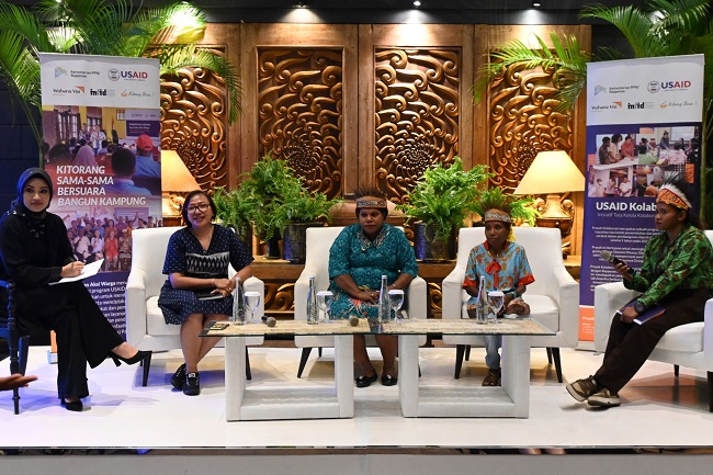 Diskusi pengelolaan dana Otsus Papua yang diselenggarakan Wahana Visi Indonesia berkolaborasi dengan USAID. Foto: WBIndonesia
