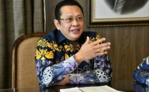 Ketua MPR RI sekaligus Wakil Ketua Umum Partai Golkar Bambang Soesatyo.
