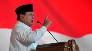 Ketua Umum Partai Gerindra, Prabowo Subianto.