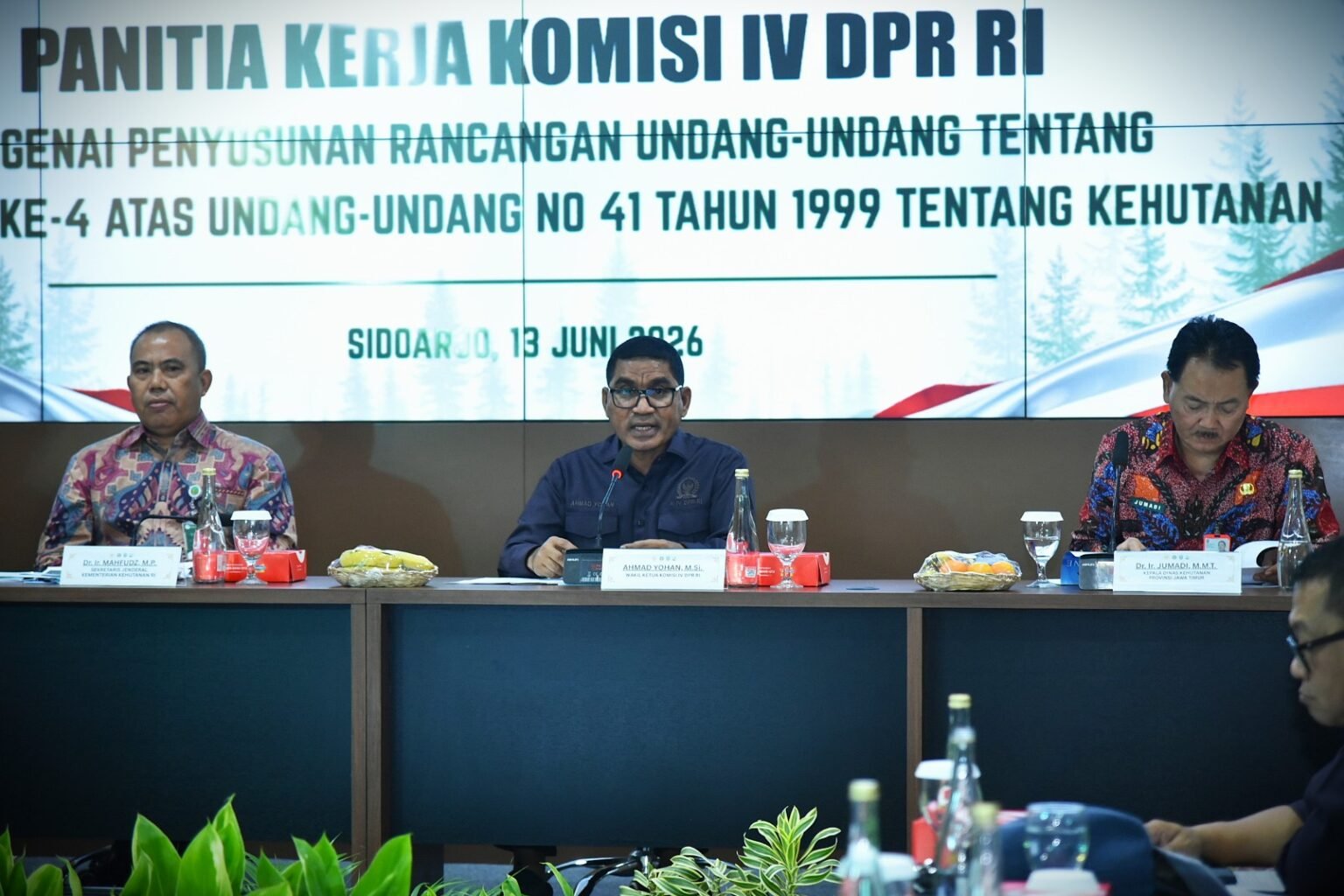 Respons Putusan MK terkait Tanah Adat, Komisi IV Jaring Aspirasi Revisi UU Kehutanan di Jatim