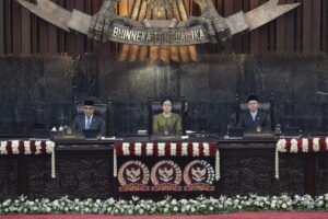 Di Sidang Tahunan dan Sidang Bersama 2026, Puan Kenakan Kebaya Brokat Hijau Olive